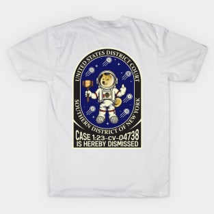 Doge w helmet / Crypto v. SEC ("CASE IS HEREBY DISMISSED") T-Shirt